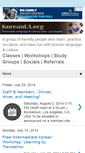 Mobile Screenshot of koreanla.blogspot.com