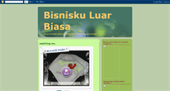 Desktop Screenshot of bisniskuluarbiasa.blogspot.com