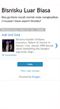 Mobile Screenshot of bisniskuluarbiasa.blogspot.com