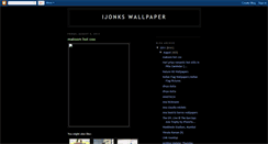 Desktop Screenshot of ijonkswallpapers.blogspot.com