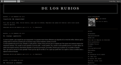 Desktop Screenshot of delosrubios.blogspot.com