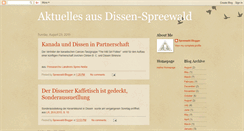 Desktop Screenshot of dissen-spreewald.blogspot.com