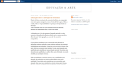 Desktop Screenshot of educacaoarte.blogspot.com