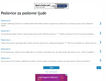 Tablet Screenshot of poslovice9.blogspot.com