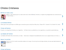 Tablet Screenshot of chistesitoscristianos.blogspot.com