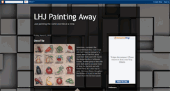 Desktop Screenshot of lhjpaintingaway.blogspot.com