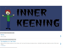 Tablet Screenshot of innerkeening.blogspot.com