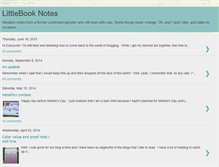 Tablet Screenshot of littlebook-notes.blogspot.com