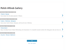 Tablet Screenshot of polishmeknobgallery.blogspot.com