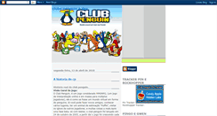 Desktop Screenshot of clubepenguim.blogspot.com