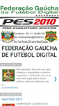 Mobile Screenshot of federacaogauchafuteboldigital.blogspot.com