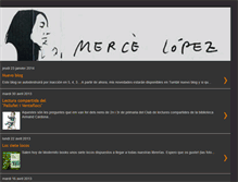 Tablet Screenshot of mercelopez.blogspot.com