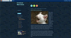 Desktop Screenshot of cronicasmarcianas-fox.blogspot.com