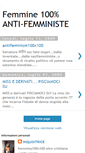 Mobile Screenshot of antifemminismo.blogspot.com