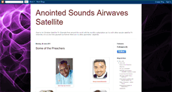 Desktop Screenshot of anointed-soundsairwaves.blogspot.com