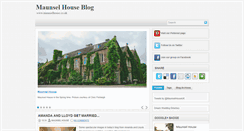 Desktop Screenshot of maunselhouseweddingsandevents.blogspot.com