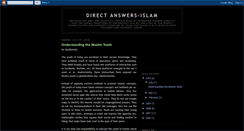 Desktop Screenshot of directanswers.blogspot.com