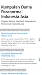 Mobile Screenshot of paranormal-dunia-indonesia.blogspot.com