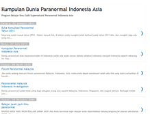 Tablet Screenshot of paranormal-dunia-indonesia.blogspot.com