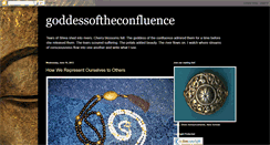 Desktop Screenshot of goddessoftheconfluence.blogspot.com