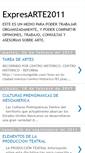 Mobile Screenshot of expresarte2011.blogspot.com