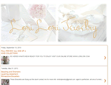 Tablet Screenshot of lorilorijewelry.blogspot.com
