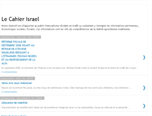 Tablet Screenshot of bulletin-economique-et-fiscal-israel.blogspot.com