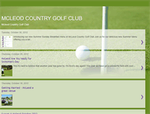 Tablet Screenshot of mcleodgolf.blogspot.com