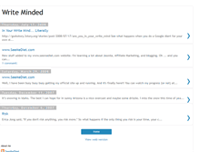 Tablet Screenshot of inyourwritemind.blogspot.com