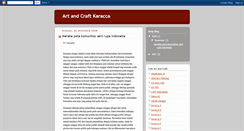 Desktop Screenshot of karaccaarts-craft.blogspot.com