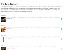 Tablet Screenshot of guitars-guitar.blogspot.com