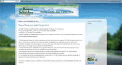 Desktop Screenshot of bosquesdesantaana.blogspot.com