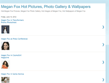 Tablet Screenshot of hotmeganfoxpictures.blogspot.com