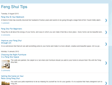 Tablet Screenshot of feng-shui-tip.blogspot.com