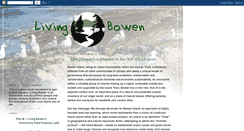 Desktop Screenshot of livingbowen.blogspot.com