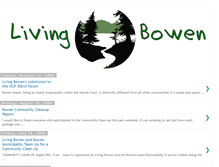 Tablet Screenshot of livingbowen.blogspot.com