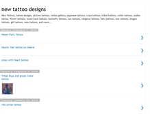 Tablet Screenshot of newtattoo-designs.blogspot.com