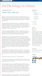 Mobile Screenshot of onthewingsofahorse.blogspot.com