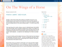 Tablet Screenshot of onthewingsofahorse.blogspot.com