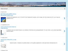 Tablet Screenshot of gestioncomerciointernacional.blogspot.com