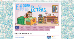 Desktop Screenshot of elbauldelasletras-bichin.blogspot.com