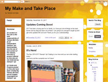 Tablet Screenshot of mymakeandtakeplace.blogspot.com