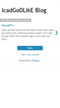 Mobile Screenshot of icadgodlike.blogspot.com