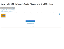 Tablet Screenshot of networkaudioplayerandshelfsystem.blogspot.com