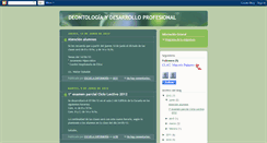 Desktop Screenshot of escuelaenfermeria-deontologia.blogspot.com