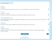 Tablet Screenshot of chicagoxtv.blogspot.com