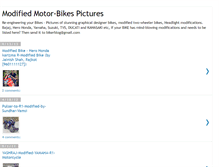 Tablet Screenshot of modifiedmotorbikes.blogspot.com