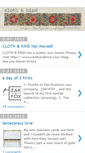 Mobile Screenshot of clothandkind.blogspot.com