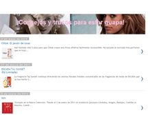 Tablet Screenshot of consejosparaestarguapa.blogspot.com