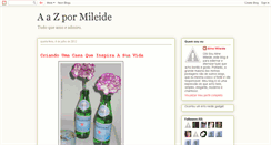 Desktop Screenshot of alinemileide.blogspot.com